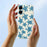 For Samsung Galaxy S25 Edge Case Blue Turtle Pattern Printing Straight Edge TPU Phone Back Cover - Beige - 6