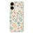 For Samsung Galaxy S25 Edge Case Yellow Flowers Pattern Printing Straight Edge TPU Phone Back Cover - Beige - 1