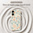 For Samsung Galaxy S25 Edge Case Yellow Flowers Pattern Printing Straight Edge TPU Phone Back Cover - Beige - 3