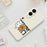 For Samsung Galaxy S25 Edge Case Three Animal Dolls Pattern Printing Straight Edge TPU Phone Back Cover - Beige - 7