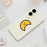 For Samsung Galaxy S25 Edge Case Yellow Moon Pattern Printing Straight Edge TPU Phone Back Cover - Beige - 7