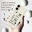 For Samsung Galaxy S25 Edge Case Boarding Ticket Pattern Printing Straight Edge TPU Phone Back Cover - Beige - 4