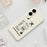 For Samsung Galaxy S25 Edge Case Boarding Ticket Pattern Printing Straight Edge TPU Phone Back Cover - Beige - 7