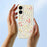 For Samsung Galaxy S25 Edge Case Flowers and Grass Pattern Printing Straight Edge TPU Phone Back Cover - Beige - 6