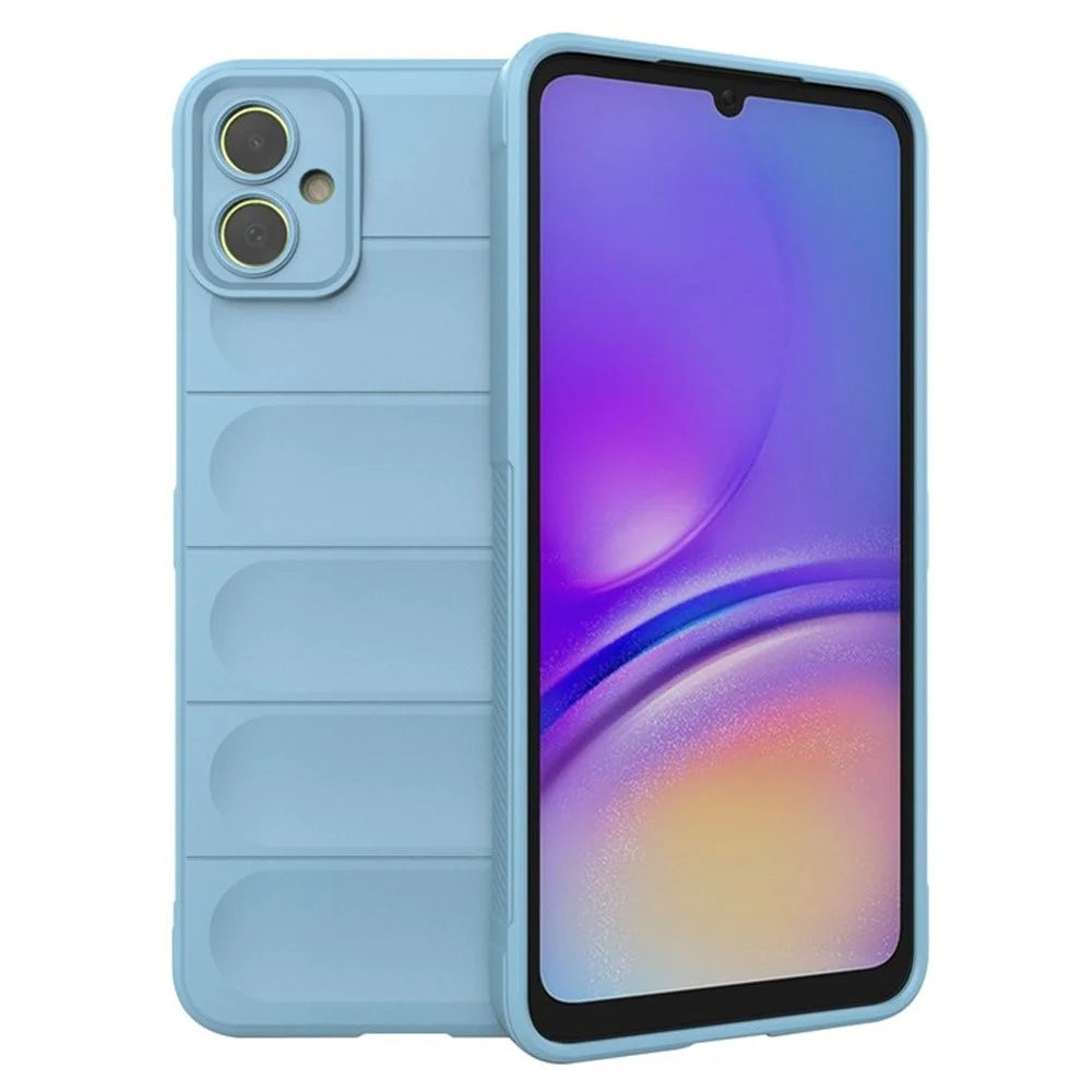 AMORUS For Samsung Galaxy A05 4G Case Shockproof Soft TPU Rugged Phone Back Cover - Baby Blue - 1