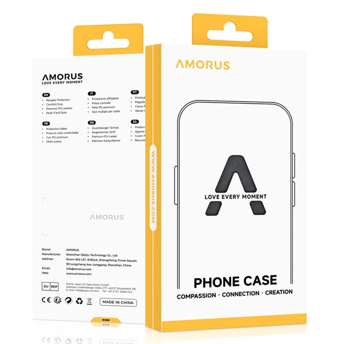 AMORUS For Samsung Galaxy A26 5G Case Shockproof Soft TPU Rugged Phone Back Cover - Black - 2