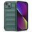 AMORUS For iPhone 13 Case Shockproof Soft TPU Rugged Phone Back Cover - Green - 1