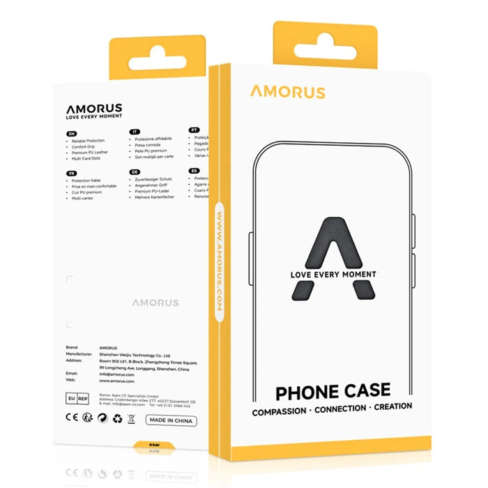 AMORUS For iPhone 13 Pro Case Shockproof Soft TPU Rugged Phone Back Cover - Green - 2