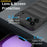 AMORUS For iPhone 18 Pro Max / 17 Pro Max Case Shockproof Soft TPU Rugged Phone Back Cover - Black - 6