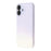 For iPhone 17 Case Dual-Color Gradient TPU + Fiber Lining Phone Cover with Lens Protector - Purple Gradient - 4