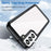 For Samsung Galaxy S23+ TPU + Acrylic Hybrid Phone Case Shockproof Protective Back Cover - Black - 3