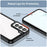 For Samsung Galaxy S23+ TPU + Acrylic Hybrid Phone Case Shockproof Protective Back Cover - Black - 6