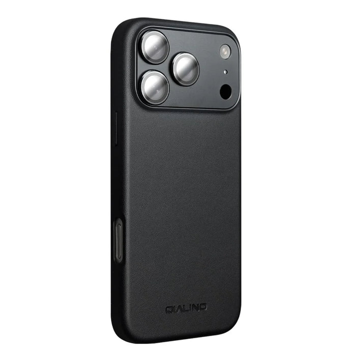 QIALINO For iPhone 17 Pro Max Case PC+Silicone Phone Cover Compatible with MagSafe - 3