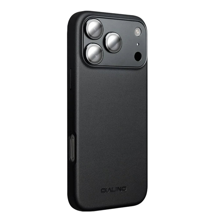 QIALINO For iPhone 17 Pro Case PC+Silicone Phone Cover Compatible with MagSafe - 3
