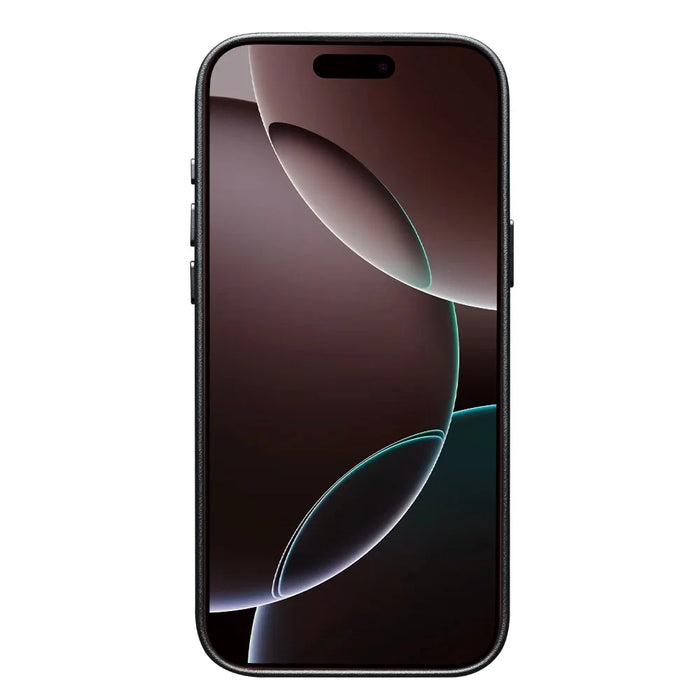 QIALINO For iPhone 17 Pro Case PC+Silicone Phone Cover Compatible with MagSafe - 5