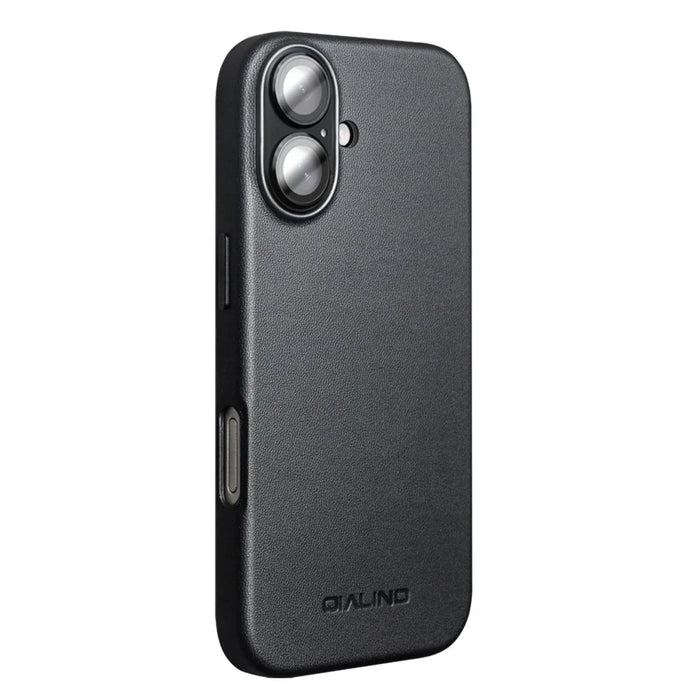QIALINO For iPhone 17 Case PC+Silicone Phone Cover Compatible with MagSafe - 3