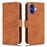 For iPhone 17 Leather Case Skin Feel Anti Drop Wallet Flip Phone Cover - Brown - 1