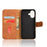 For iPhone 17 Leather Case Skin Feel Anti Drop Wallet Flip Phone Cover - Brown - 2