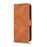 For iPhone Air Leather Case Skin Feel Anti Drop Wallet Flip Phone Cover - Brown - 6