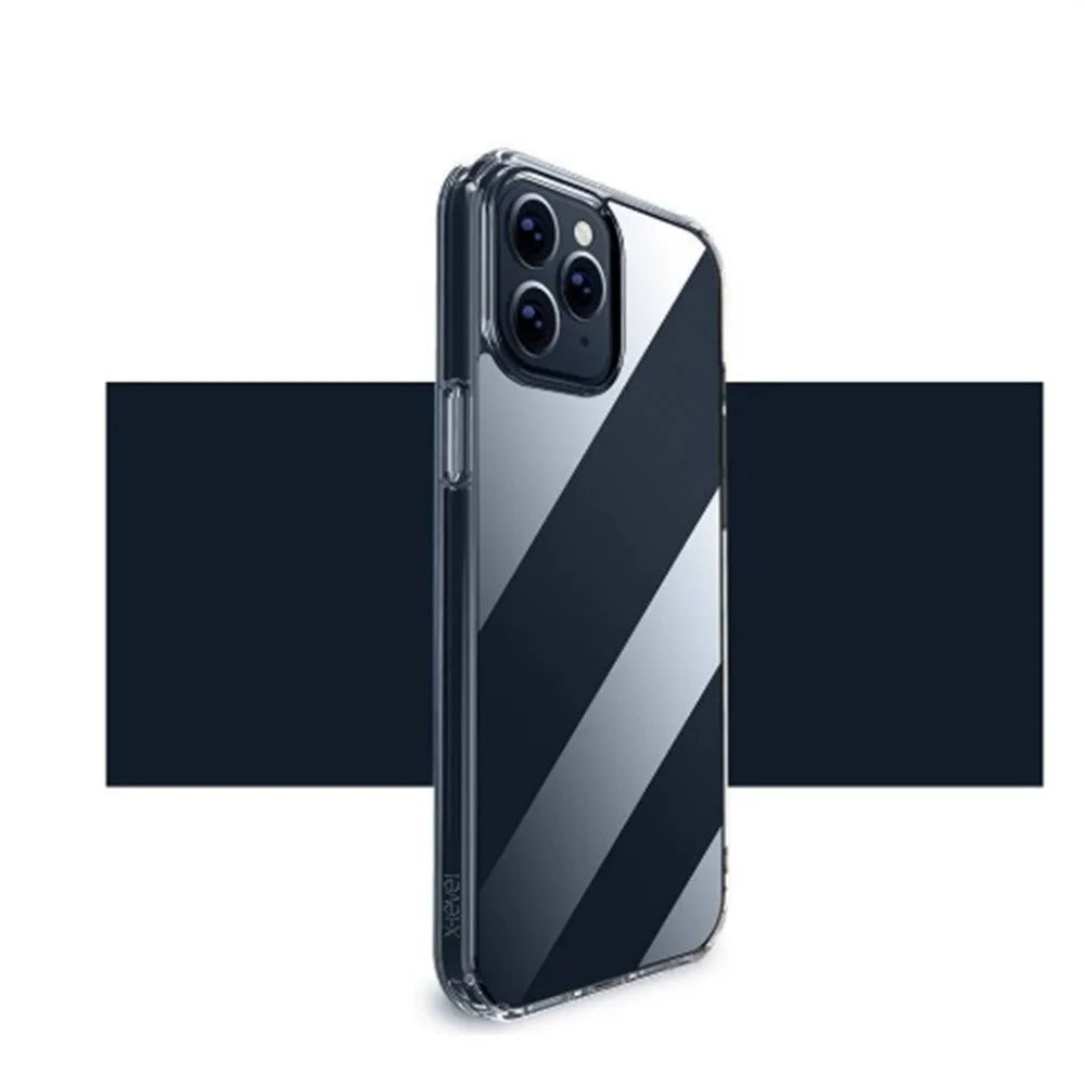 X-LEVEL For iPhone 13 Pro Max Clear Case PC + TPU Shockproof Phone Back Cover - 4
