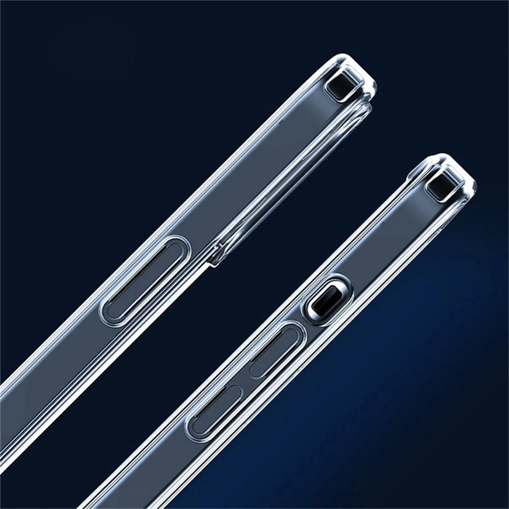 X-LEVEL For iPhone 13 Pro Clear Case PC + TPU Shockproof Phone Back Cover - 3