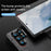 For Samsung Galaxy S23 Ultra Rugged Square Grid Texture Phone Case Anti-scratch Flexible TPU Protective Cover - Black - 4