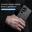 For Samsung Galaxy S23 Ultra Rugged Square Grid Texture Phone Case Anti-scratch Flexible TPU Protective Cover - Black - 5