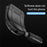 For Samsung Galaxy S23 Ultra Rugged Square Grid Texture Phone Case Anti-scratch Flexible TPU Protective Cover - Black - 6