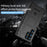 For Samsung Galaxy S23 Ultra Rugged Square Grid Texture Phone Case Anti-scratch Flexible TPU Protective Cover - Black - 7