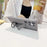 For Samsung Galaxy S25 Ultra Case with Kickstand / D-Ring Holder TPU PC Phone Back Cover - Grey - 4