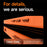 SULADA For iPhone 17 Case Magnetic Case Anti-Fingerprints Matte TPU + PC Phone Cover with Kickstand - Orange - 3