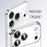 SULADA For iPhone 17 Pro Case Electroplating Ultra Clear Soft TPU Phone Cover with PU Wrist Strap - Silver - 4
