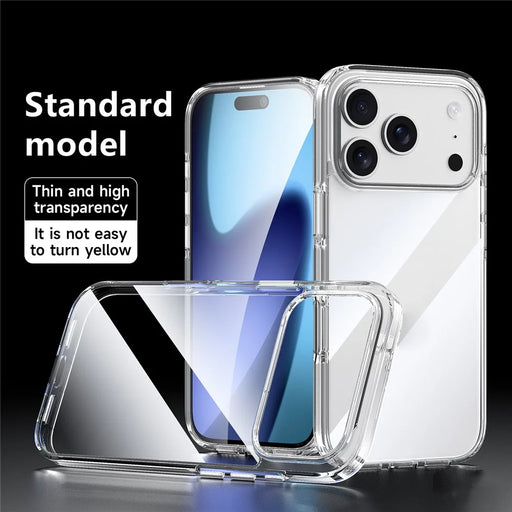 SULADA For iPhone 17 Pro Crystal Clear Case TPU + PC Protective Phone Cover - 2