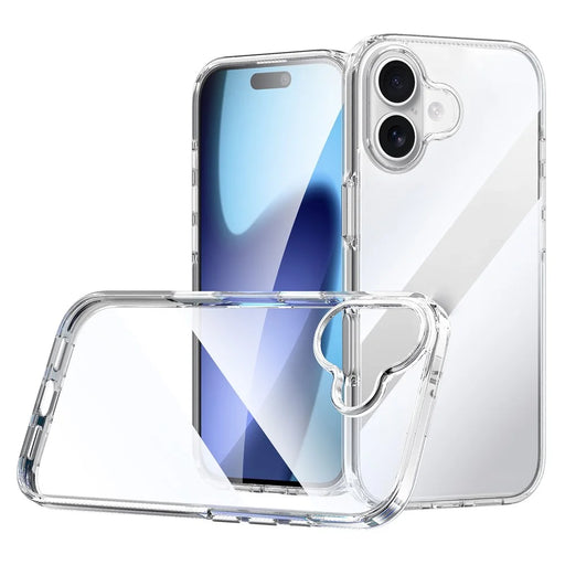 SULADA For iPhone 17 Crystal Clear Case TPU + PC Protective Phone Cover - 1