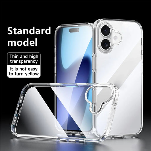 SULADA For iPhone 17 Crystal Clear Case TPU + PC Protective Phone Cover - 2