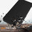 For Samsung Galaxy S25 FE Magnetic Case Anti-Drop Liquid Silicone Phone Cover - Black - 2