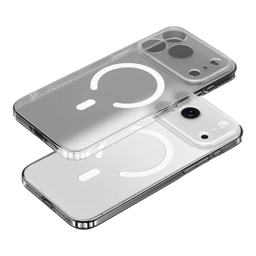 SULADA For iPhone 17 Pro Case Compatible with MagSafe PC+TPU Matte Translucent Back Cover - 1