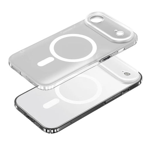 SULADA For iPhone Air Case Compatible with MagSafe PC+TPU Matte Translucent Back Cover - 1
