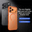 SULADA For iPhone 17 Pro Case Compatible with MagSafe PC + TPU Phone Cover - Orange - 4