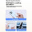 For iPhone 13 Pro Max Case Compatible with MagSafe Ultra Thin Liquid Silicone + PC Phone Cover - Antique White - 7