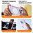 For iPhone 15 Pro Case Compatible with MagSafe Soft Skin-Touch Liquid Silicone + PC Phone Cover - Light Purple - 2