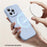 For iPhone 15 Pro Case Compatible with MagSafe Soft Skin-Touch Liquid Silicone + PC Phone Cover - Light Purple - 5