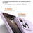For iPhone 15 Pro Max Case Compatible with MagSafe Soft Skin-Touch Liquid Silicone + PC Phone Cover - Light Purple - 4