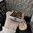 For Samsung Galaxy Z Fold7 5G Case Leopard Print Leather + PC Phone Cover with Guitar Pendant and Strap - Brown - 7