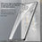 SULADA For iPhone 17 Pro Max Case Ultra Thin Electroplated TPU Clear Phone Cover - Silver - 2
