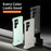 For Samsung Galaxy S25 Ultra Case PC + Silicone + Alloy Matte Phone Cover - Titanium - 6