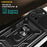 AMORUS For iPhone 16 Pro Max Case Kickstand PC + TPU Phone Cover with Camera Lens Slider - Blue - 7