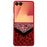For Samsung Galaxy Z Flip7 5G Case Stone Decor Glitter Leopard Splicing Plush PC Phone Cover - Red - 1