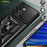 AMORUS For Samsung Galaxy S25+ Case Kickstand PC + TPU Phone Cover with Camera Lens Slider - Blue - 4