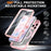 For iPhone 17 Pro Case Skin Touch Solid Color TPU + PC Phone Cover with Magnetic Kickstand - Pink - 4